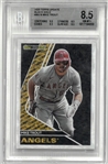 Mike Trout BGS 8.5 2023 Topps Update Black Gold