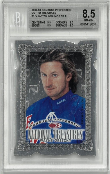 Wayne Gretzky BGS 8.5 1997-98 Donruss Preferred