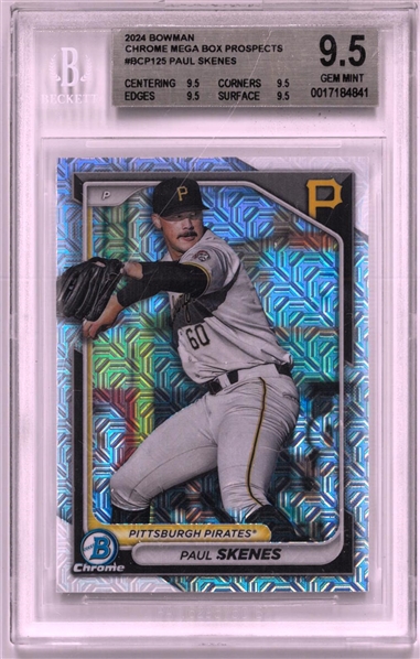 Paul Skenes BGS 9.5 2024 Bowman Chrome