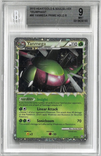 Yanmega BGS 9 2010 Heartgold & Soulsilver