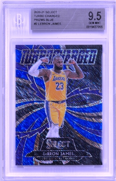 Lebron James BGS 9.5 2020-21 Select