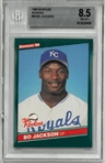 Bo Jackson BGS 8.5 1986 Donruss Rookies