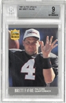 Brett Favre BGS 9 1991 Ultra Update