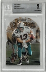 Dan Marino BGS 9 1997 Finest Embossed