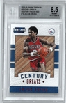 Julius Erving BGS 8.5 2015-16 Panini Threads
