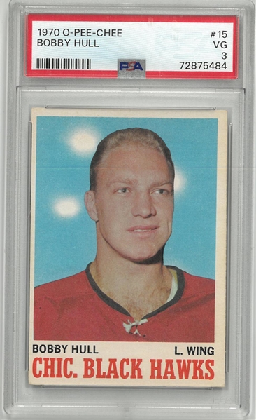 Bobby Hull PSA 3 1970 O-Pee-Chee