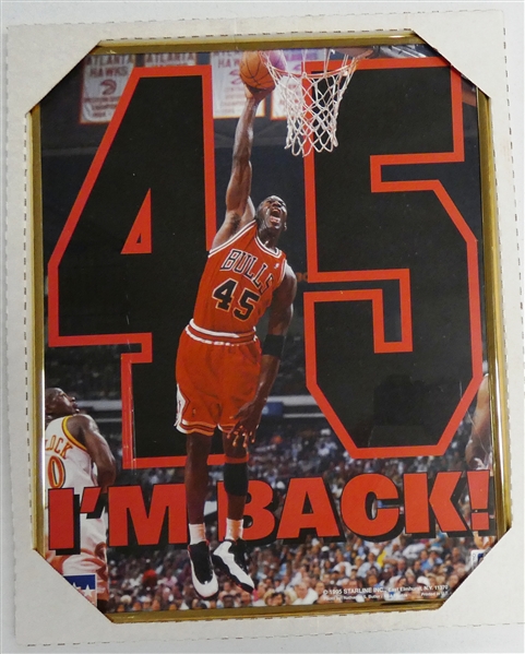Michael Jordan 16x20 Framed Poster