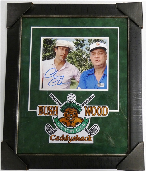 Chevy Chase Autographed 8x10 Framed Caddyshack