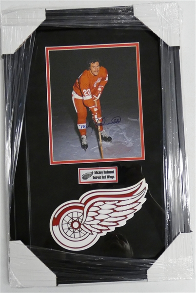 Mickey Redmond Autographed Framed 8x10