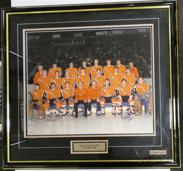 Bryan Trottier Autographed Framed Photo (Pick up Only)