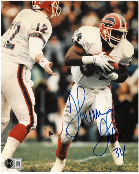 Thurman Thomas Autographed 8x10