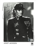 Janet Jackson Autographed 8x10