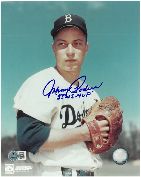 Johnny Podres Autographed 8x10