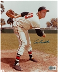 Lou Burdette Autographed 8x10