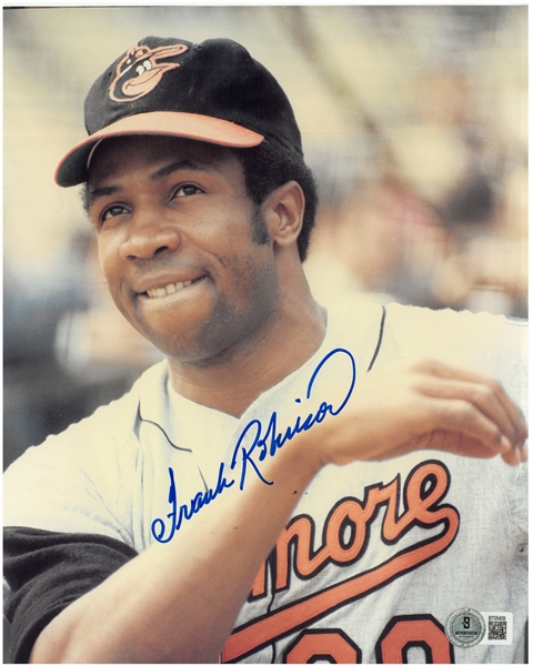 Frank Robinson Autographed 8x10