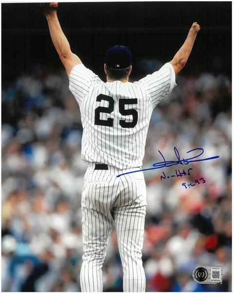Jim Abbott Autographed 8x10 w/ No Hitter
