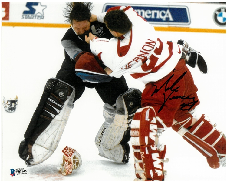 Mike Vernon Autographed 8x10