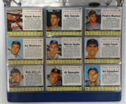 1961 Post Baseball Lot