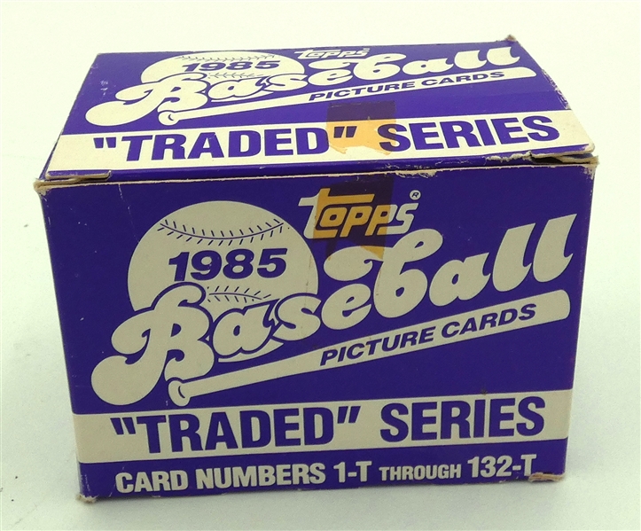 1985 Topps Traded Baseball Set