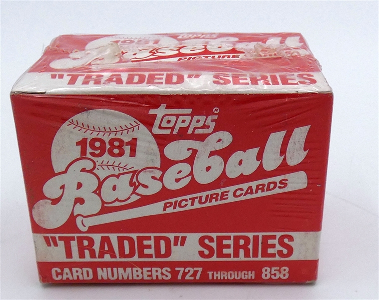 1981 Topps Traded Baseball Set