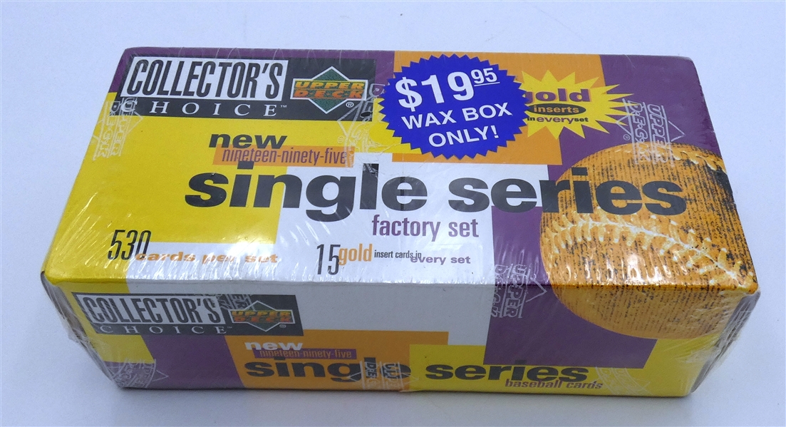 1995 Collectors Choice Baseball Factory Set