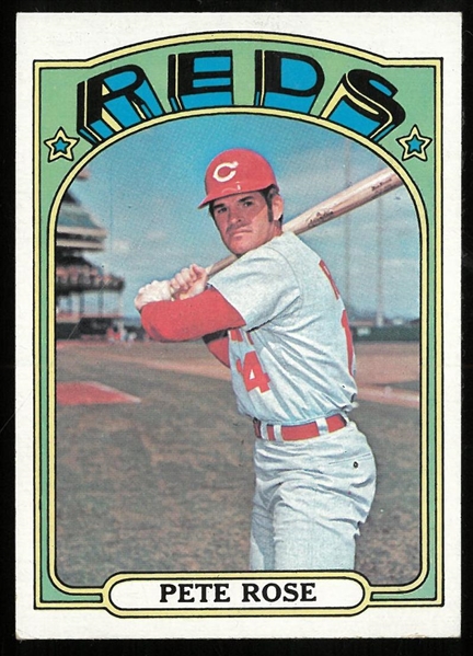 Pete Rose 1972 Topps