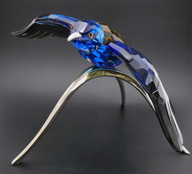 Swarovski Crystal Blue Turquoise Roller