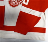 Greg Stefan Game Worn 1985/86 Detroit Red Wings Home Jersey
