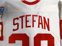 Greg Stefan Game Worn 1985/86 Detroit Red Wings Home Jersey