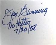 Detroit Tigers No Hitter Pitchers Autographed Home Plate