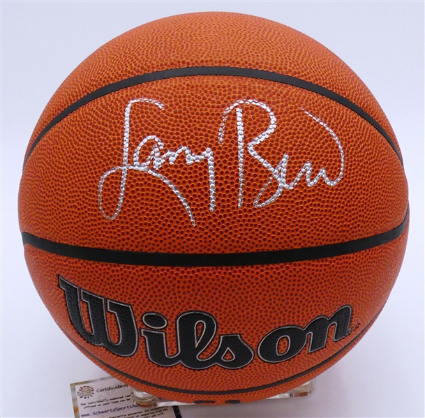 Larry Bird Autographed Basketball