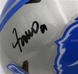 Jameson Williams Autographed Detroit Lions Full Size Authentic Helmet