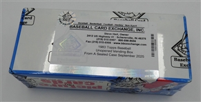 1983 Topps Baseball Vending Box FASC (BBCE)