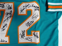1972 Miami Dolphins Team Signed Jersey