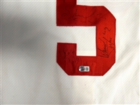 Russian 5 Autographed Red Wings Jersey