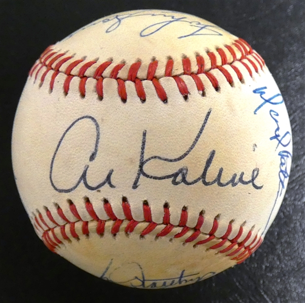 1968 Detroit Tigers Team Signed Baseball