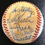1968 Detroit Tigers Team Signed Baseball