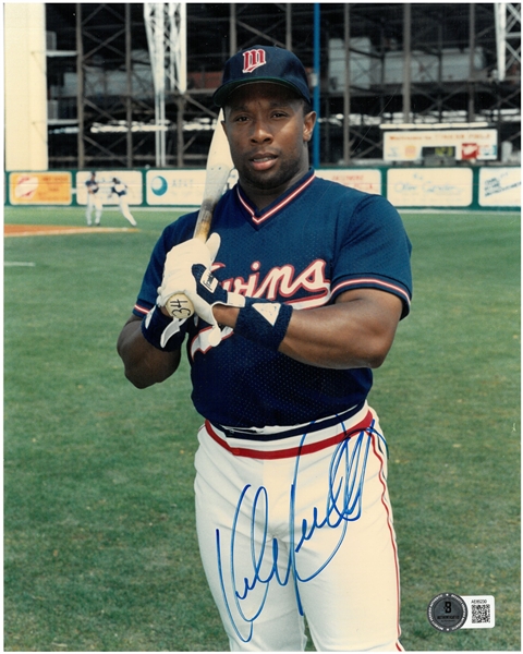 Kirby Puckett Autographed 8x10