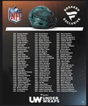 Fanatics Under Wraps 2025 Series II Autographed Mystery Authentic Full Size Helmet
