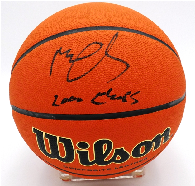 Mateen Cleaves Autographed Basketball