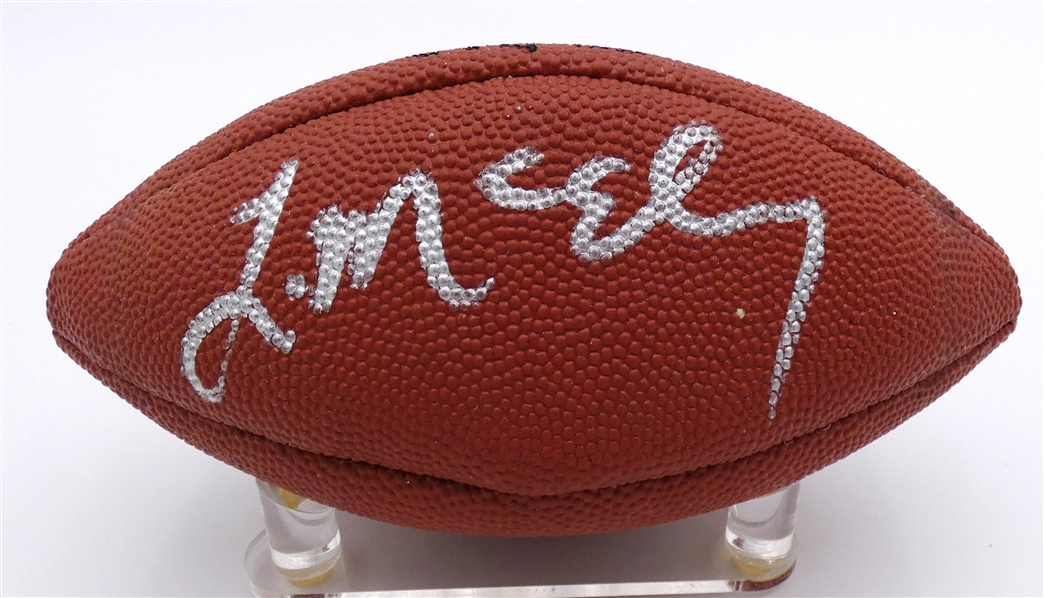 LeSean McCoy Autographed Mini Football