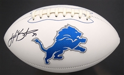 Jake Bates Autographed Detroit Lions Football