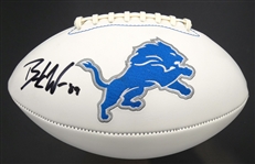 Brock Wright Autographed Detroit Lions Football