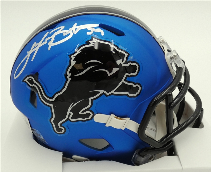 Jake Bates Autographed Detroit Lions Mini Helmet