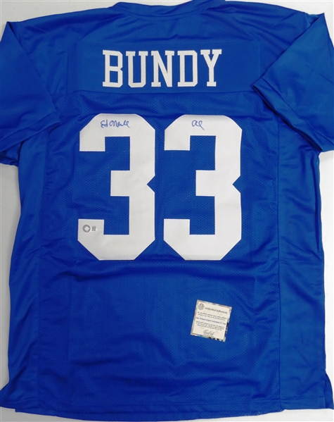 Ed ONeill Autographed Custom Polk High Jersey