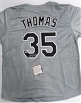Frank Thomas Autographed Custom Jersey