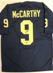 J.J. McCarthy Autographed Custom Jersey