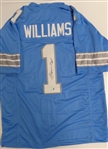 Jameson Williams Autographed Custom Jersey
