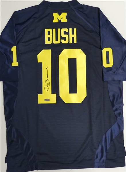 Devin Bush Autographed Michigan Jersey