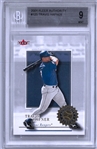 Travis Hafner BGS 9 2001 Fleer Authority